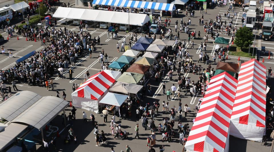 Opening booth