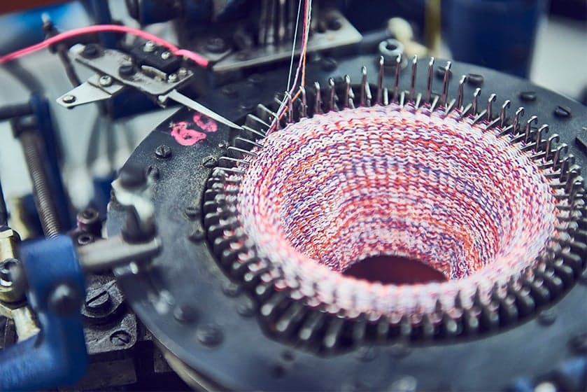 Sock knitting machine 1