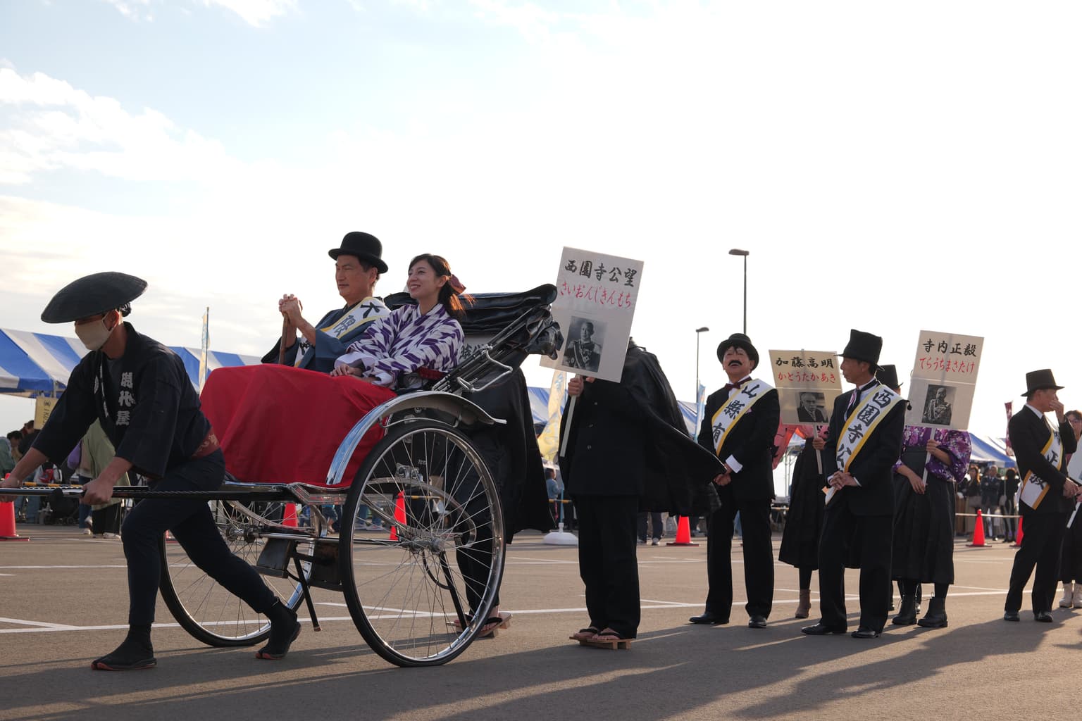 Oiso Festival 2024 rickshaw