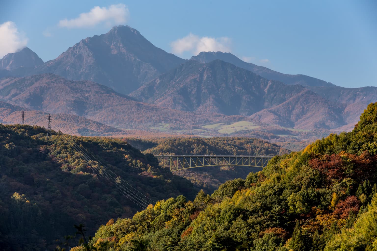八ヶ岳高原の紅葉
