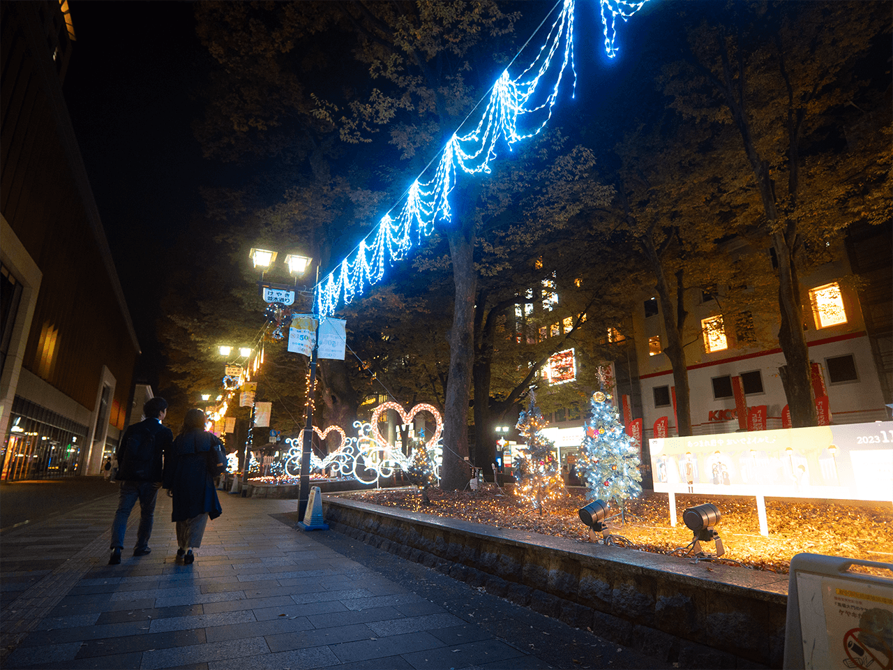 Fuchu Keyaki Namiki Illumination 2024