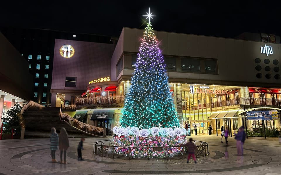 Fukagawa Gazza Lea Christmas Illumination 2024