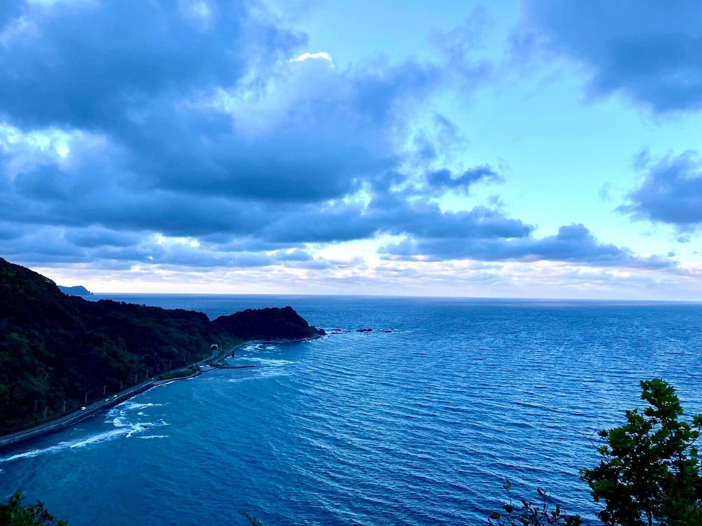 展望台からの眺め(夕方)画像