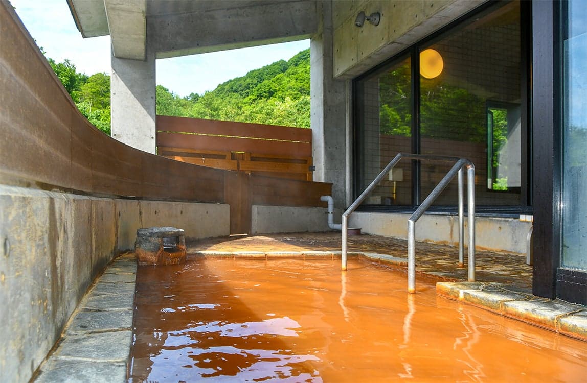 露天風呂の画像