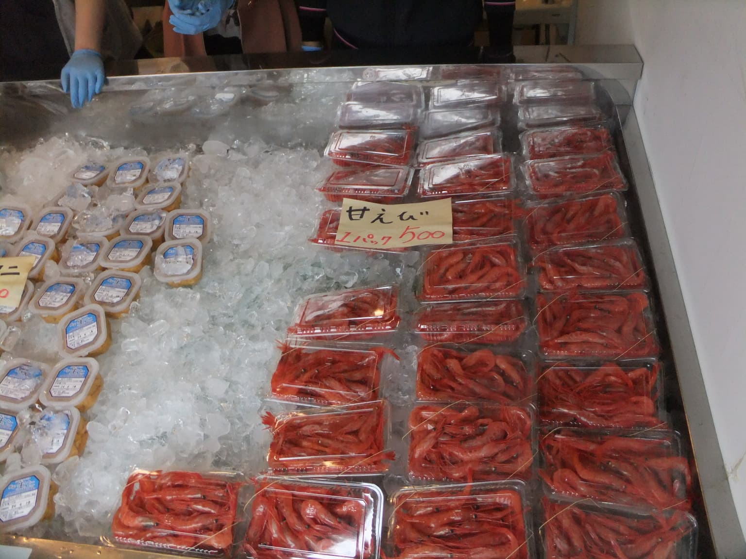 甘エビ ぷりぷり食感と上品な甘さが人気