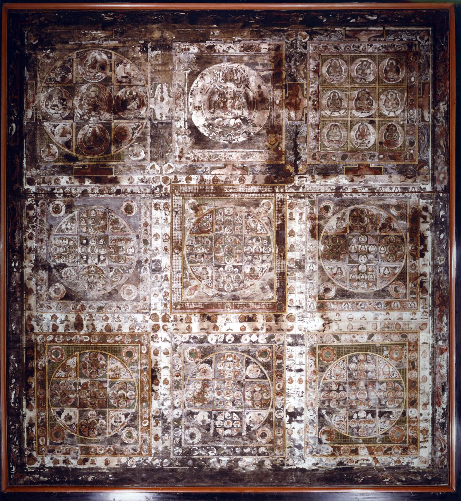 大福寺板絵曼荼羅金剛界