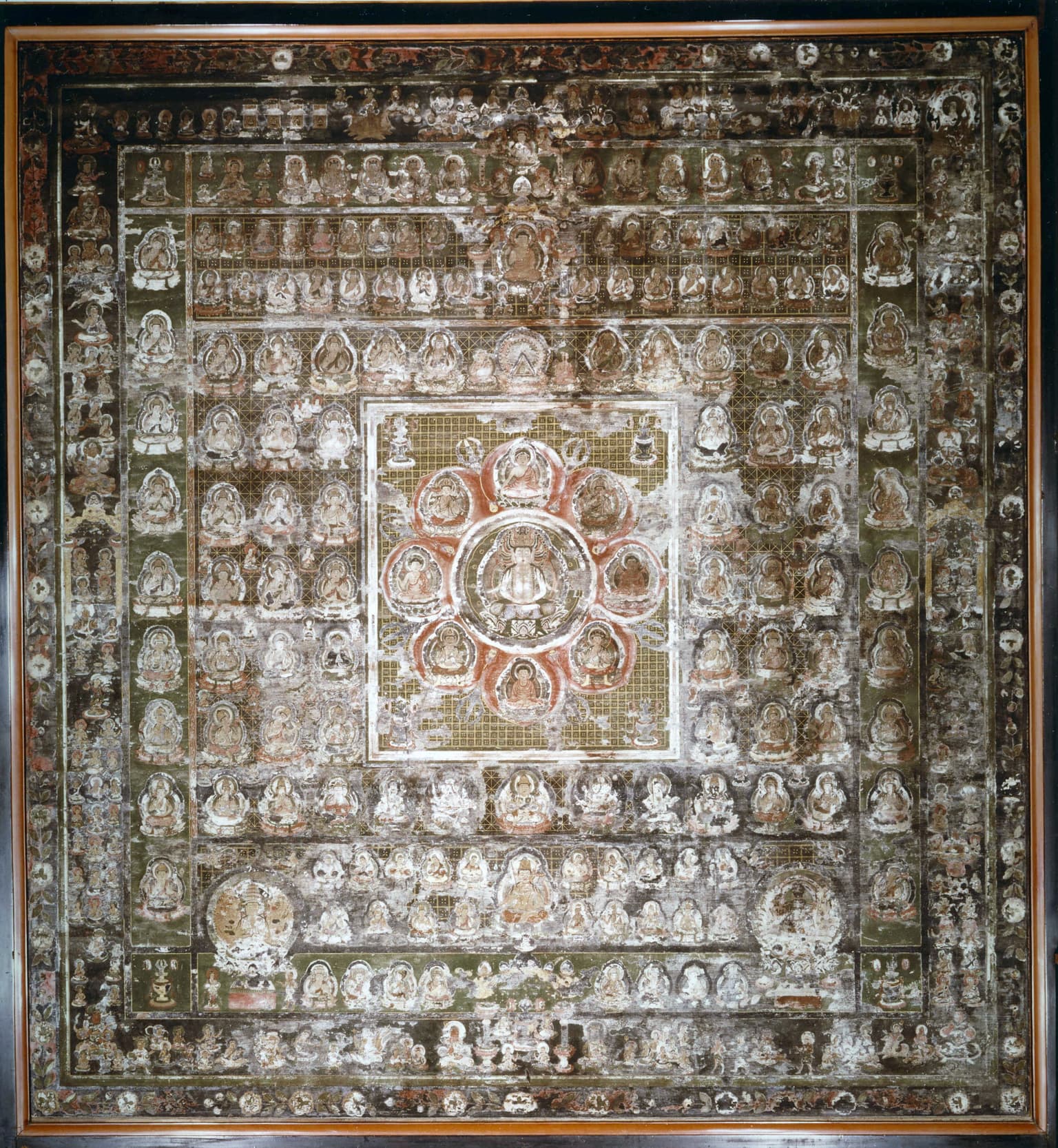 大福寺板絵曼荼羅胎蔵界