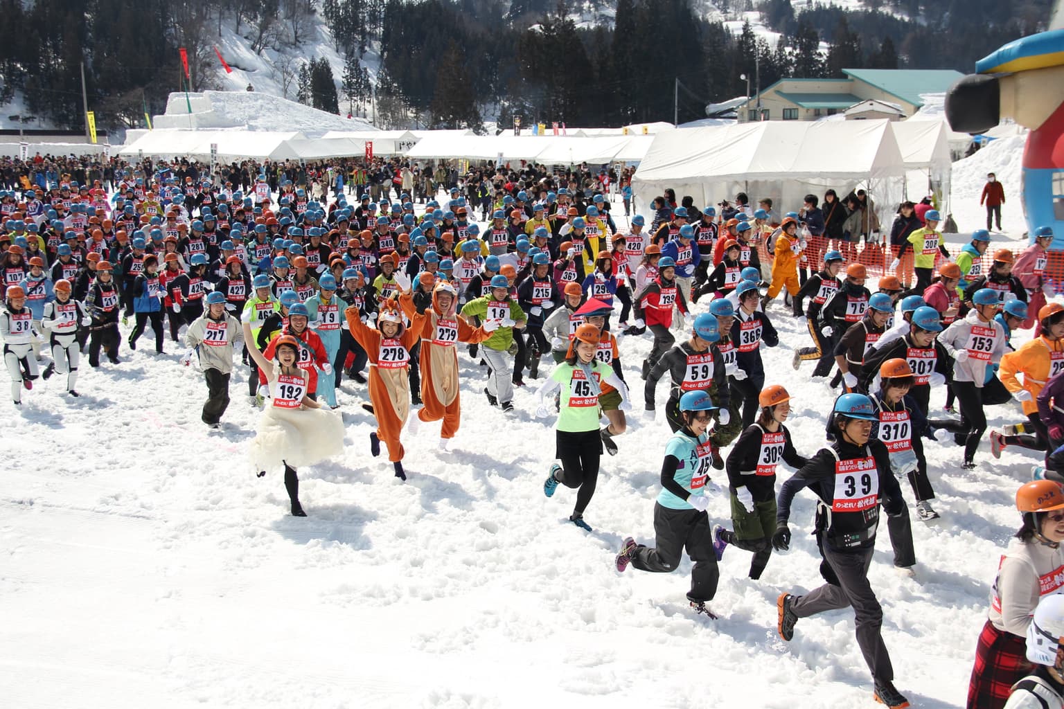 Echigo Matsudai Winter Team "Not! Matsuyo-jo Castle'