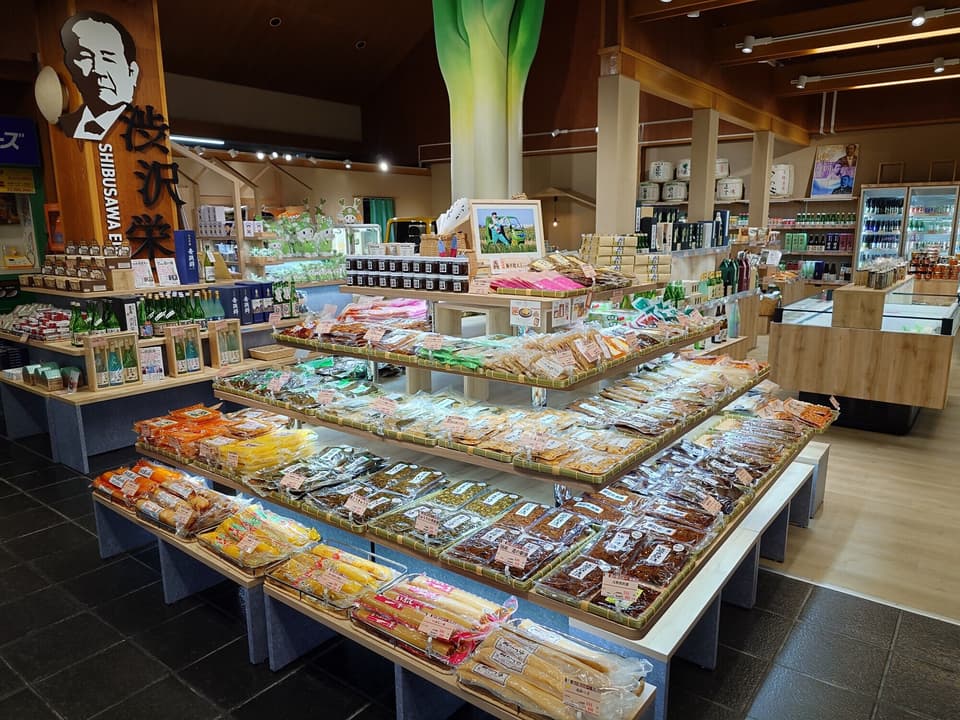 道の駅おかべ 物産売場