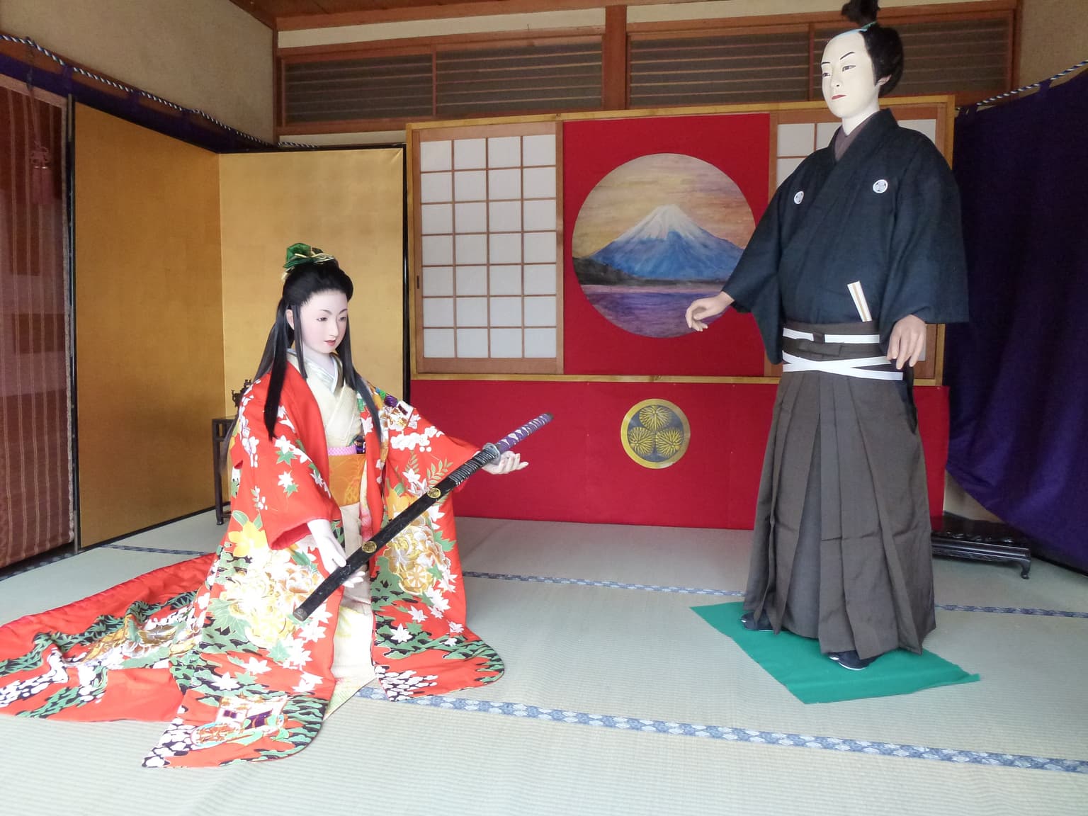 大垣内立山祭り(作り物)