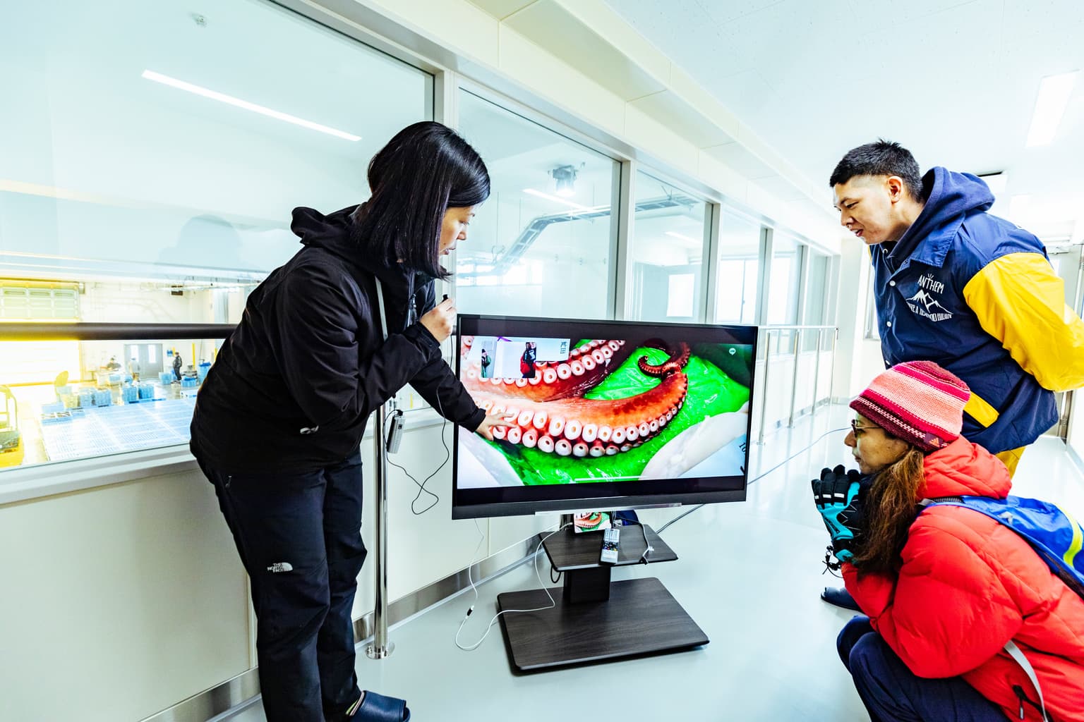 豊浦 セリ見学ツアー2