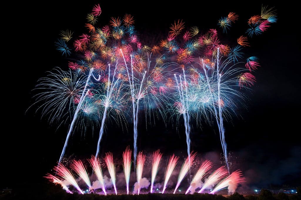 The 75th Goshogawara Fireworks Festival