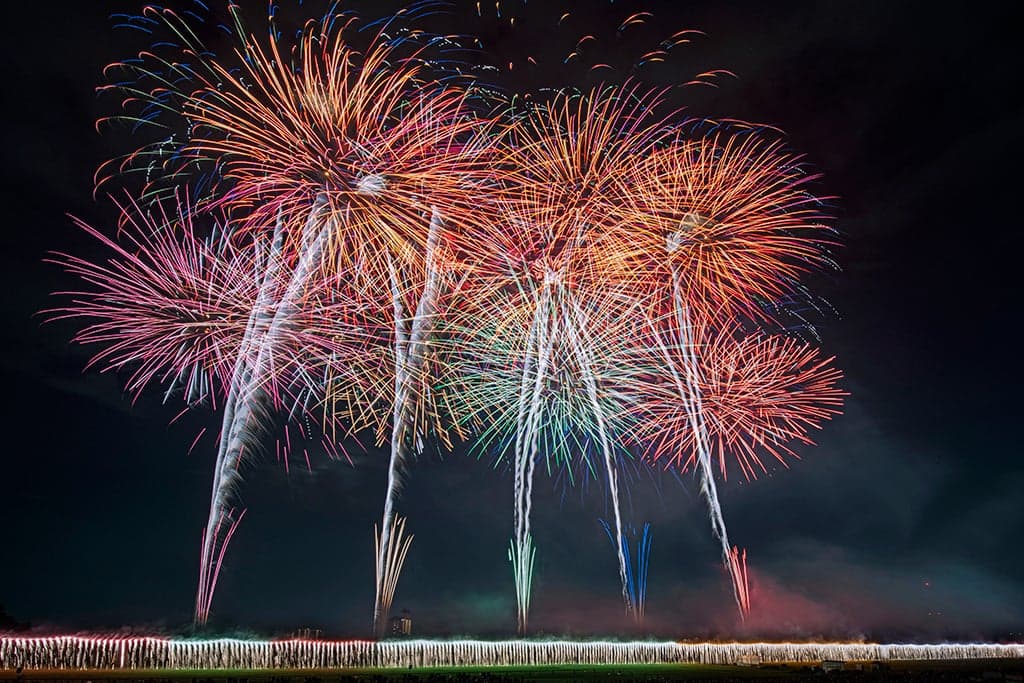 The 110th Anniversary Ashikaga Fireworks Festival
