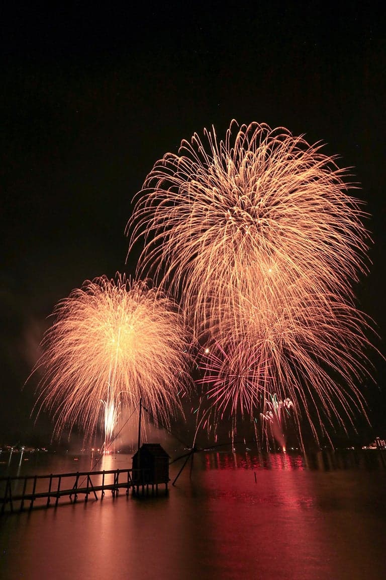 水郷祭 湖上大花火