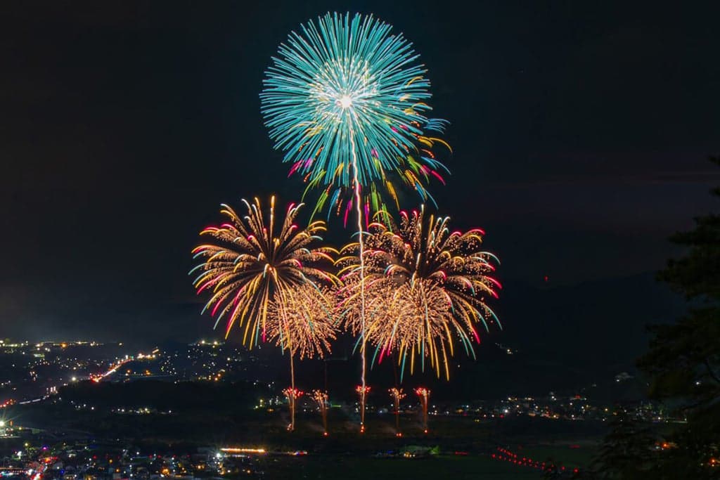 Mino City Fireworks Festival