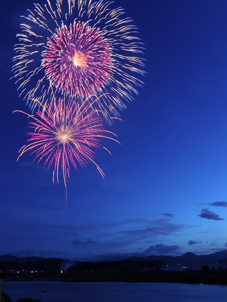 The 74th Ise Grand Shrine Votive National Fireworks Festival