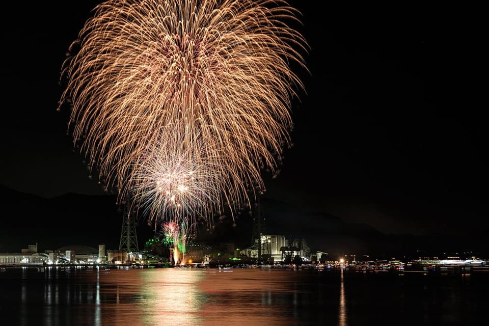 Takehara Summer Festival Fireworks Festival
