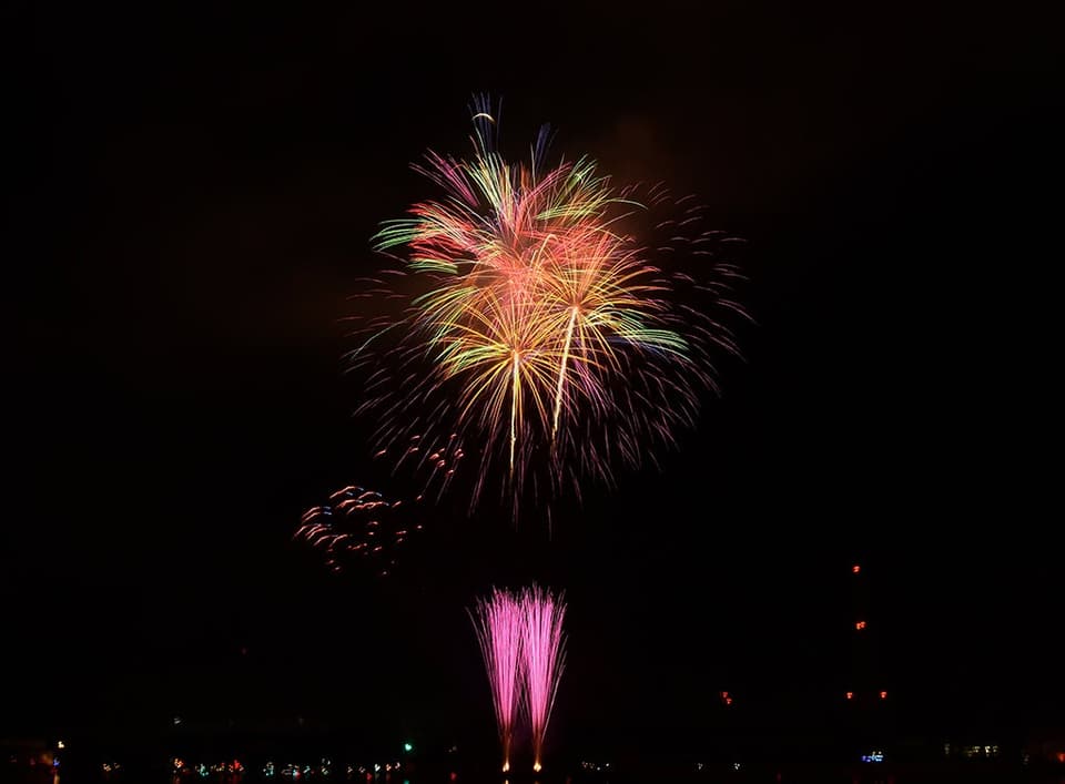 The 55th Tadotsu Port Festival Fireworks Festival