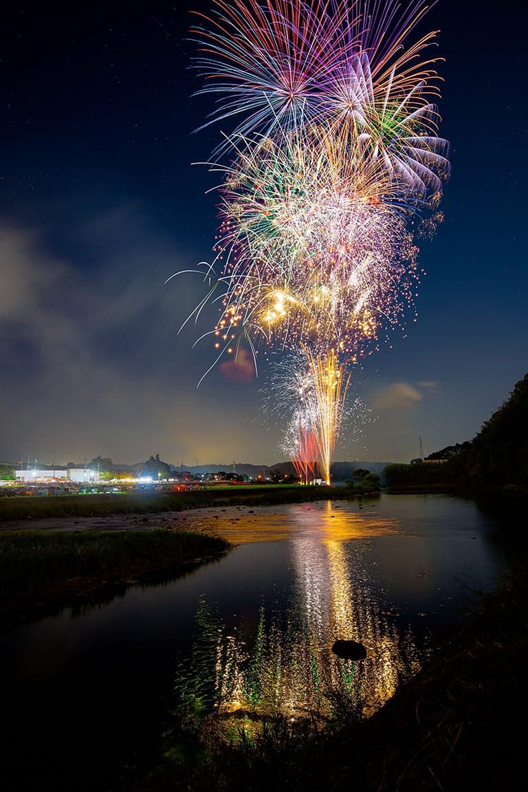 The 45th Yufu City Fireworks Festival