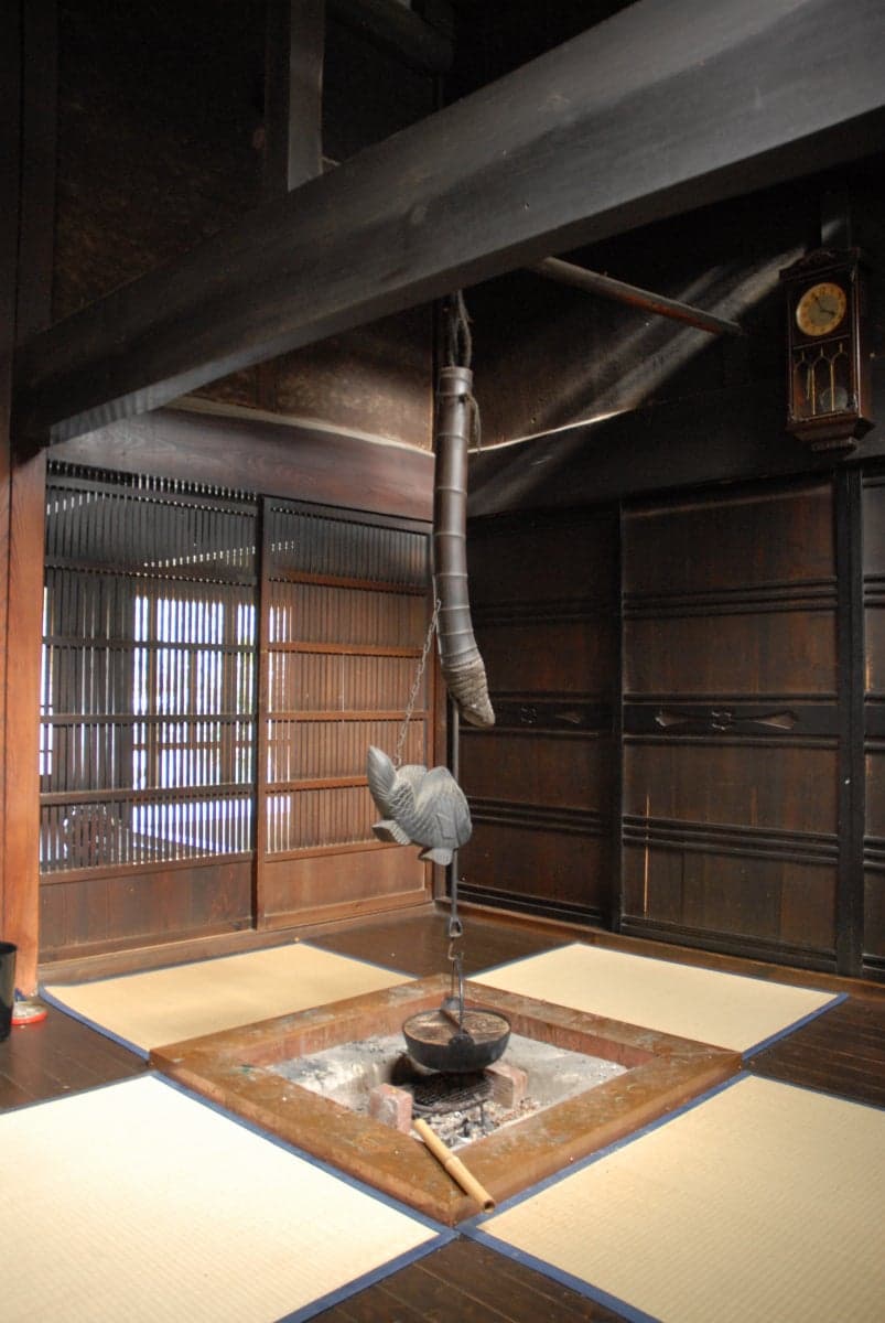 The 'Aoki Honke' (the head family of the Aoki family) of Takasen no Sato