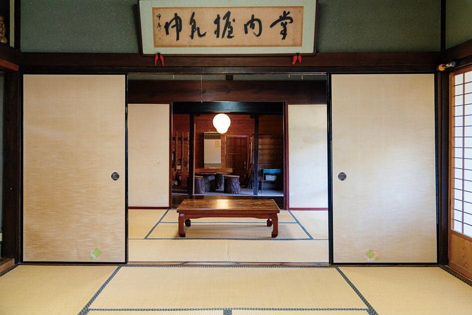 The 'Aoki Honke' (the head family of the Aoki family) of Takasen no Sato