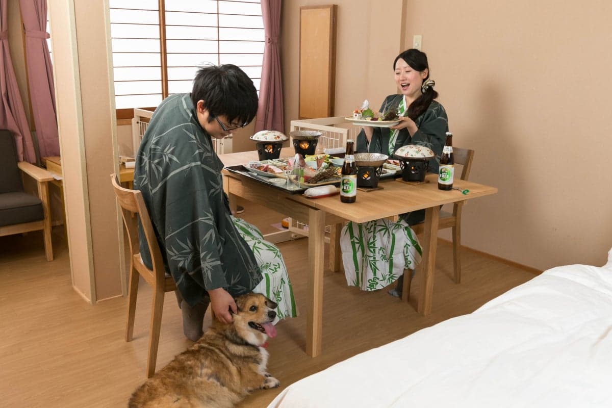 Wankoan, a ryokan where you can stay