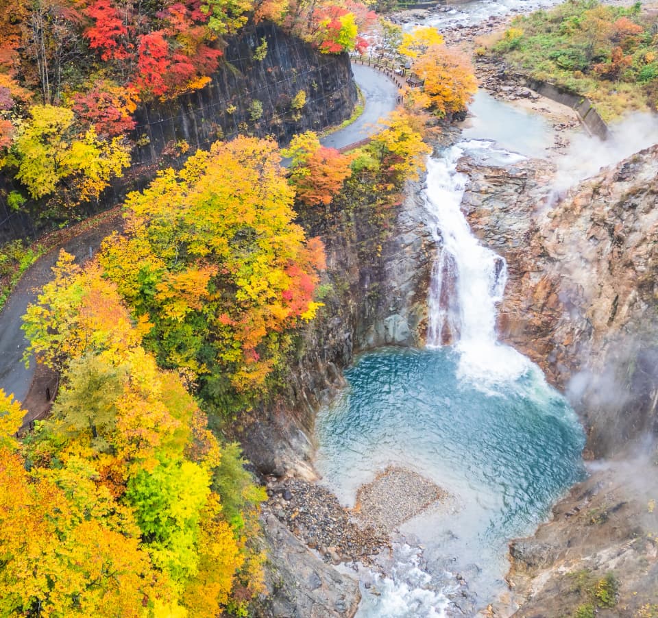 葛根田渓谷(鳥越の滝)