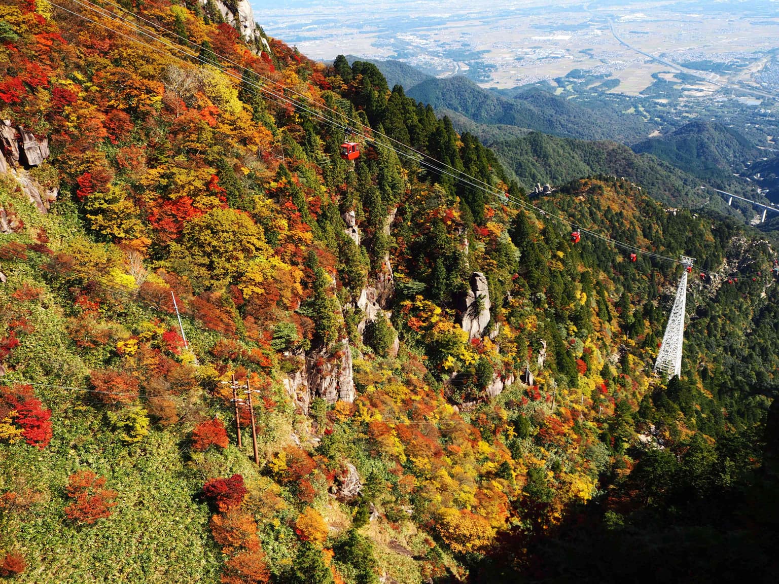 御在所岳の紅葉