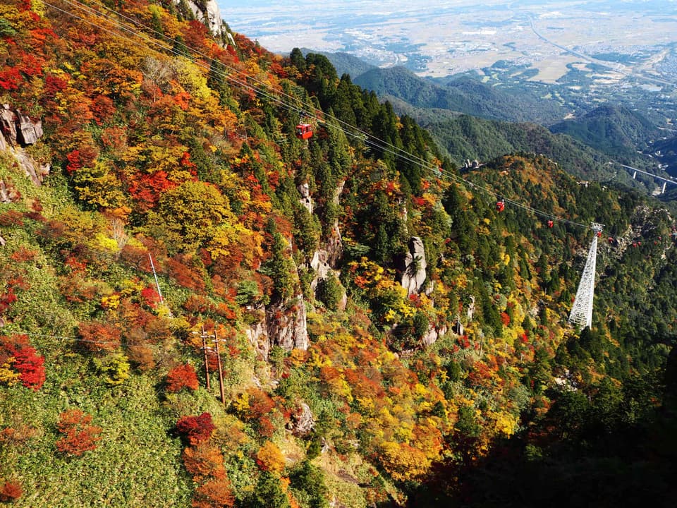 御在所岳の紅葉