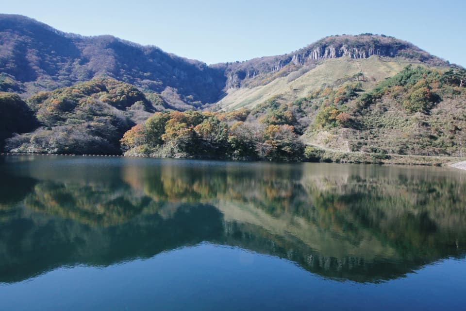 Autumn leaves of Funa Ueyama