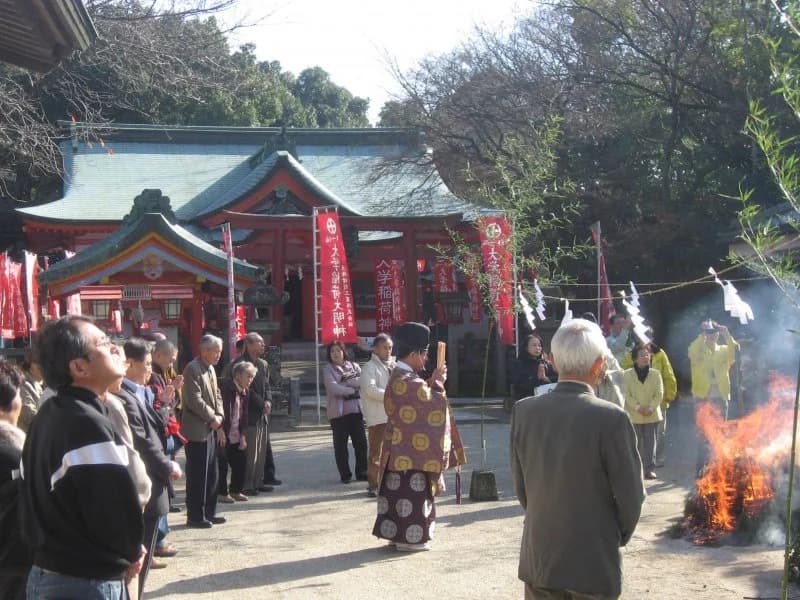 大学稲荷神社 冬籠祭(フイゴマツリ)